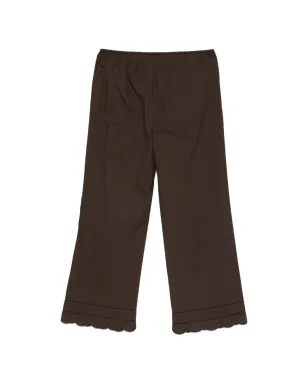 The Garment キルステン タイウエスト スカラップパンツ - Brown - サムネイル2