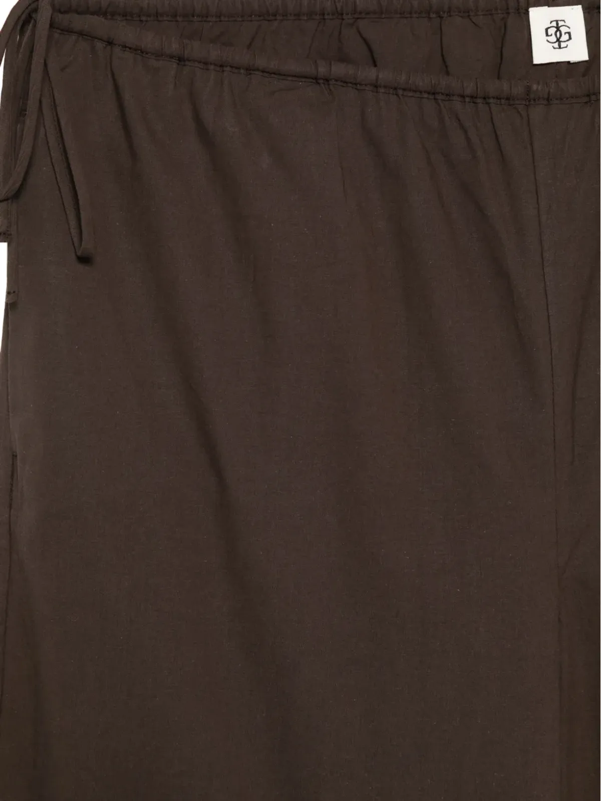 The Garment キルステン タイウエスト スカラップパンツ - Brown - 画像3