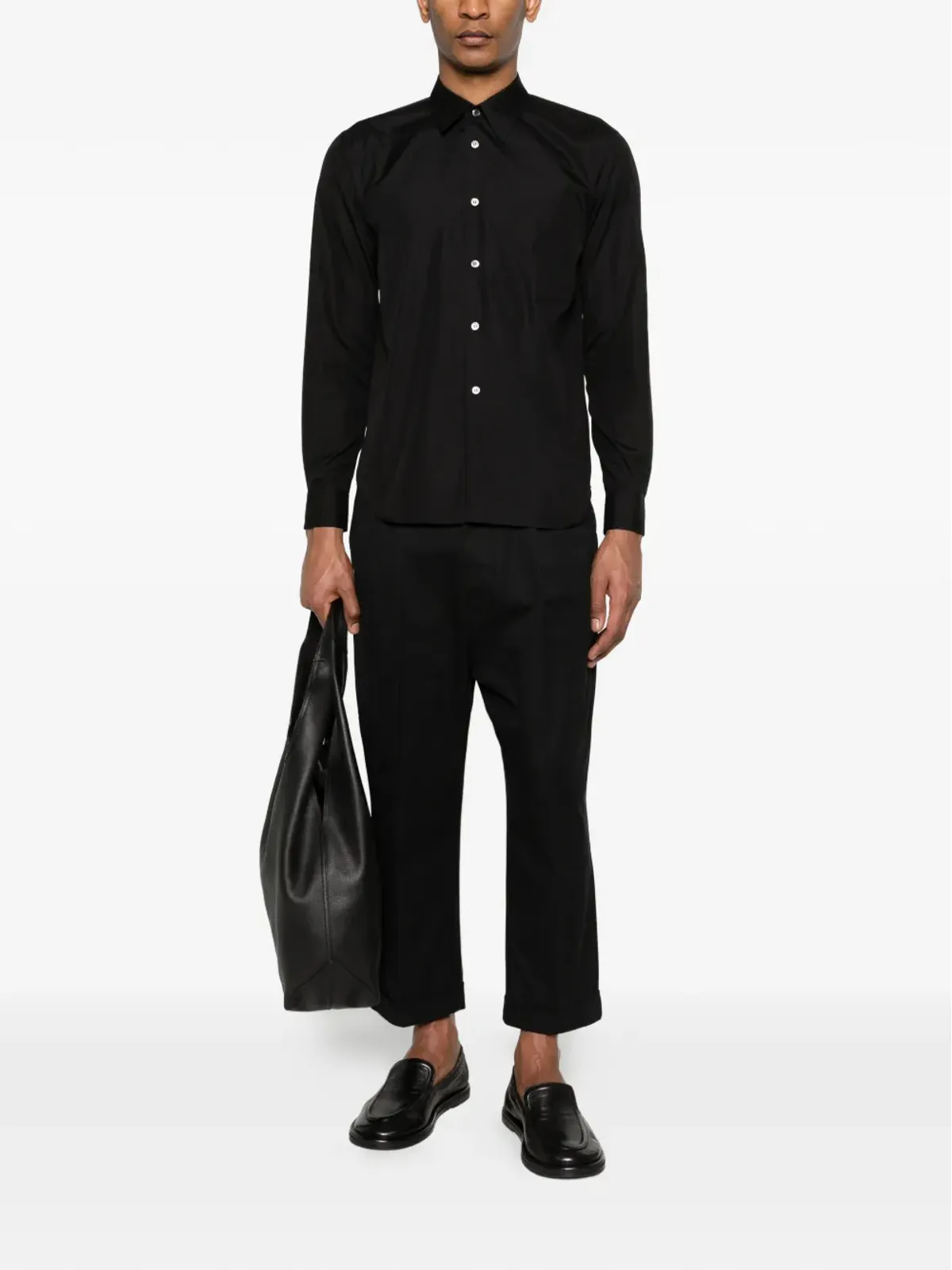 Comme Des Garçons Black パッチポケットシャツ - 画像2