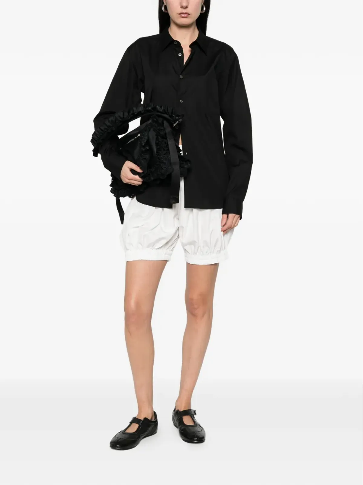 Comme Des Garçons Black パッチポケットシャツ - 画像3