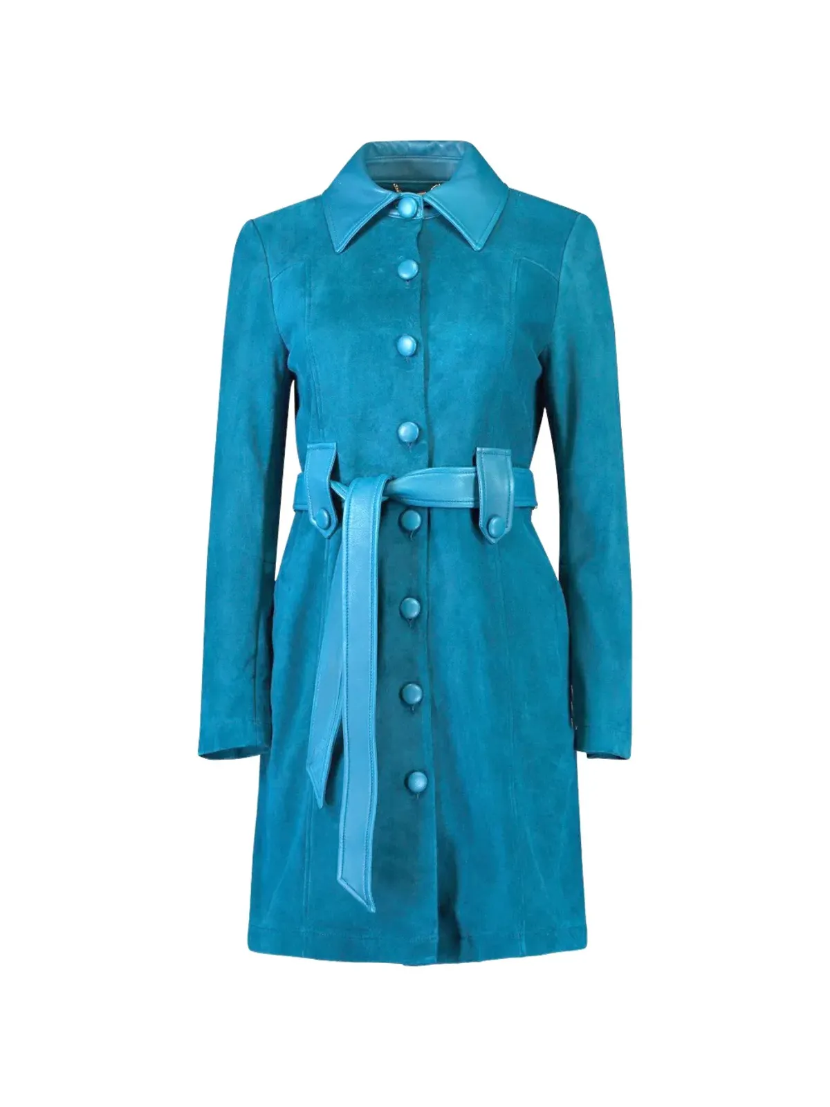 Christy Lynn Ricci belted coat - 画像1