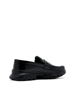 Filling Pieces ロゴエンボス ペニーローファー - サムネイル2