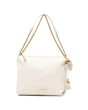 La Carrie tassel-detail shoulder bag - White - サムネイル1