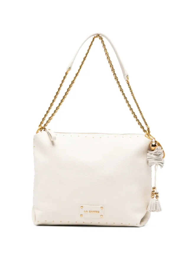 La Carrie La Carrie tassel-detail shoulder bag - Whiteの商品画像