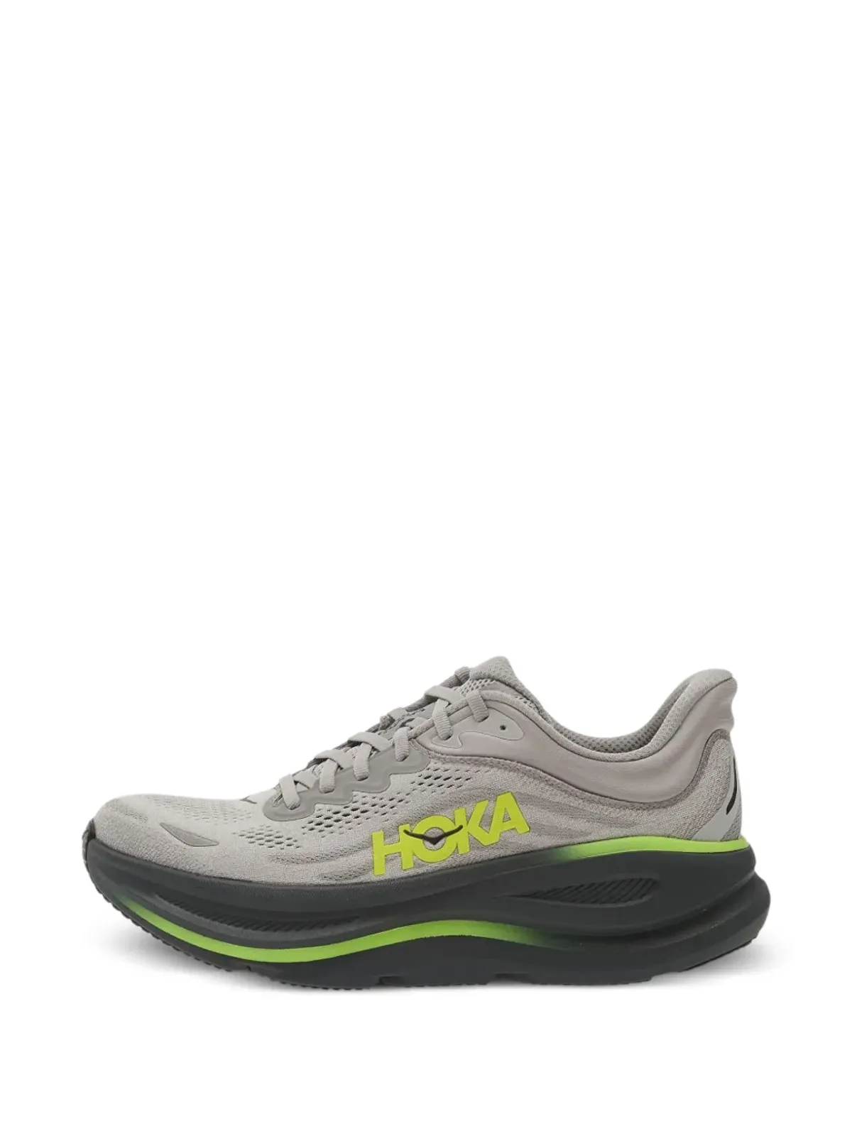 HOKA Bondi 9 パーフォレーションスニーカー - グレー - 画像1
