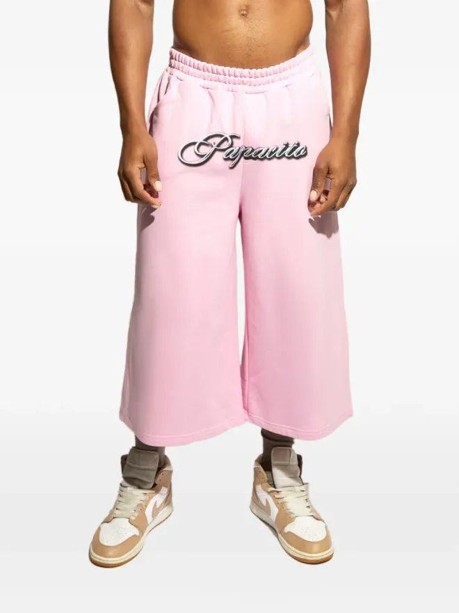 GARCIAS GARCIAS Papacito oversized sweater shorts - Pinkの商品画像