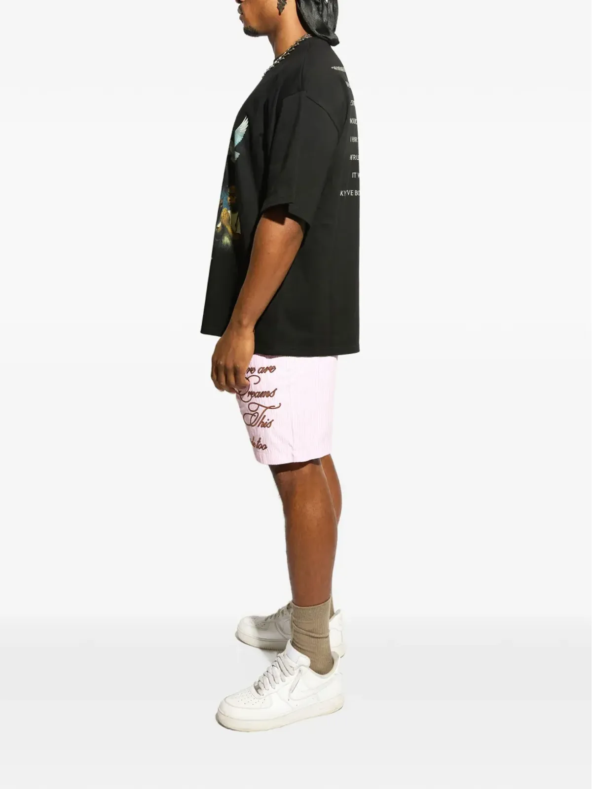 GARCIAS La Familia oversized graphic T-shirt - Black - 画像2