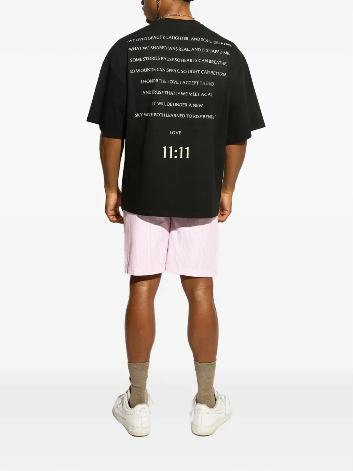 GARCIAS La Familia oversized graphic T-shirt - Black - 画像3