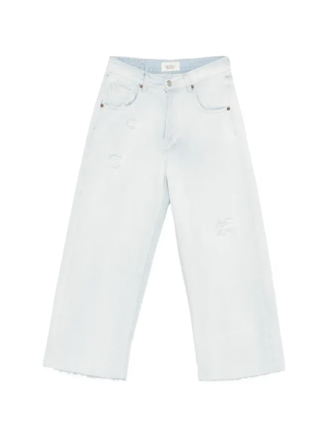 VICOLO VICOLO デニムパンツ（ダメージ加工・クロップド）の商品画像