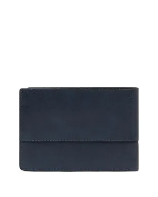 PIQUADRO フラップウォレット ブルー - サムネイル2