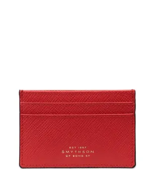 Smythson パナマカードホルダー - レッド - サムネイル1