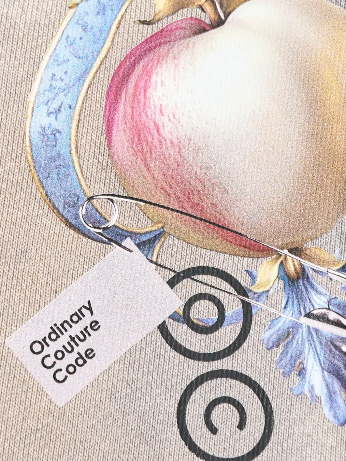 Ordinary Couture Code グリッチプリントパンツ - 画像3