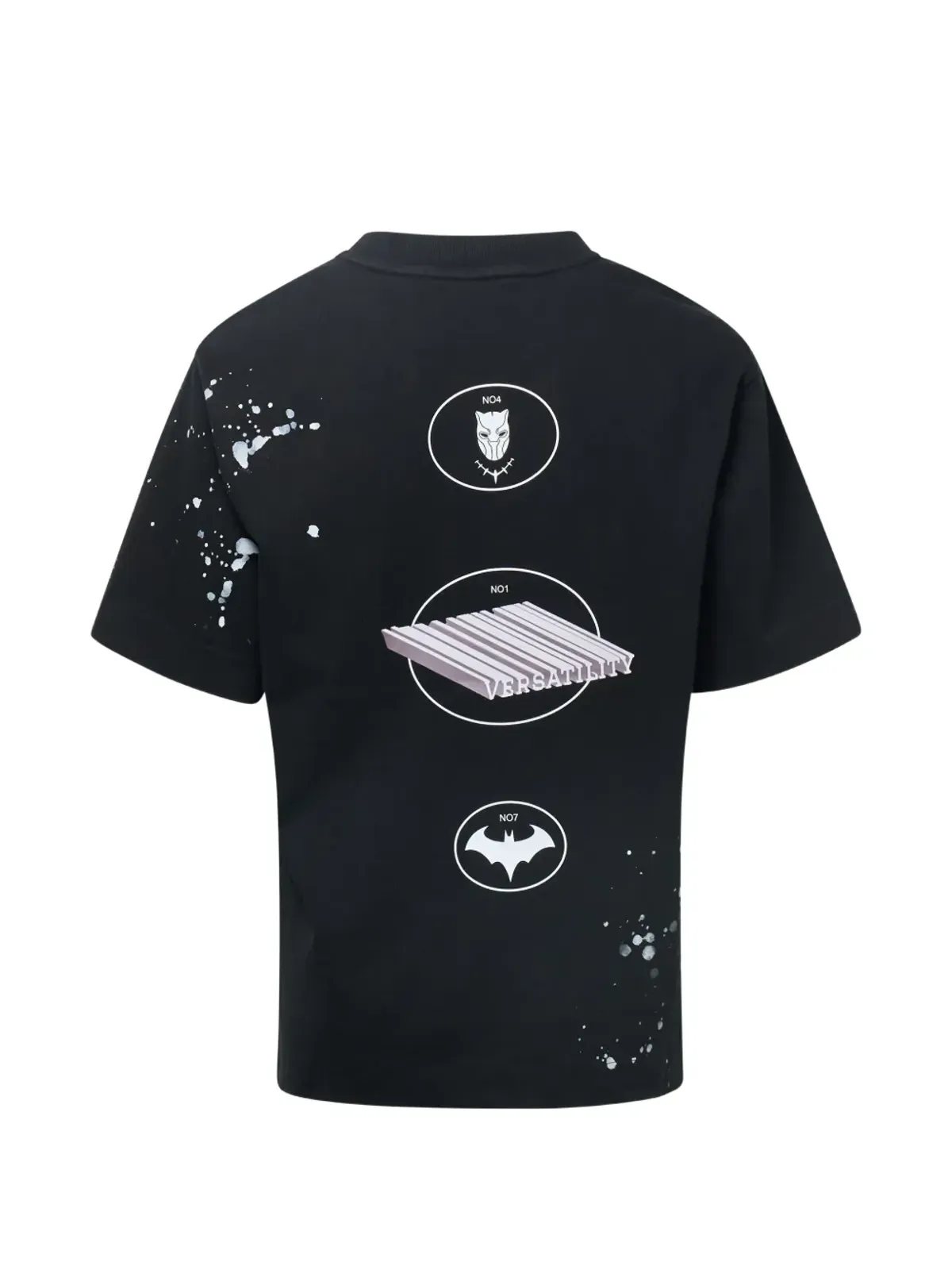 Ordinary Couture Code サードディメンション スプラター Tシャツ - 画像2