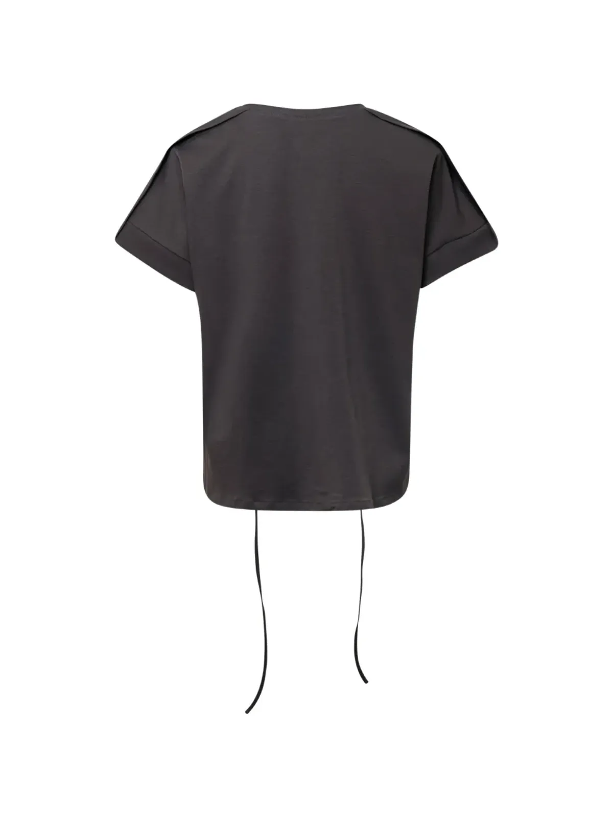 KUMANN YHJ ドローストリングディテールTシャツ - 画像2