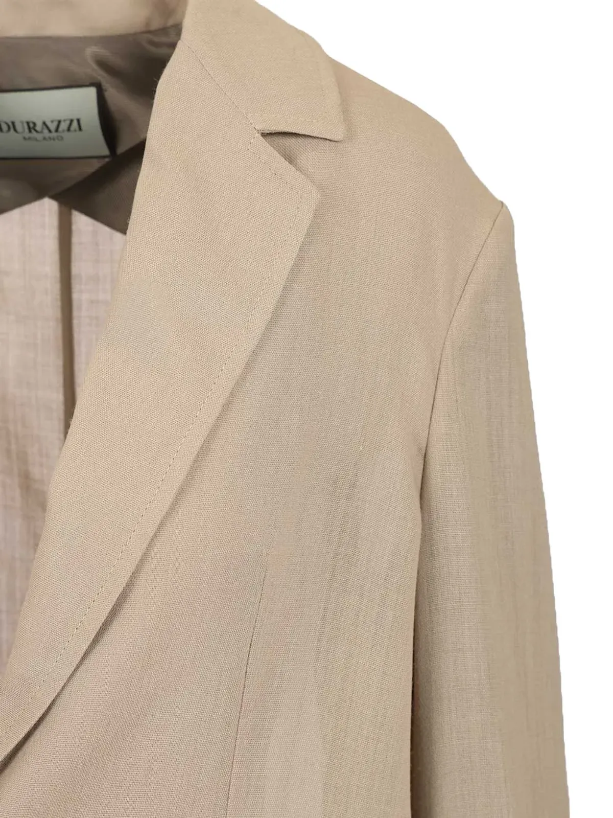 Durazzi Milano ボタンタブスリーブジャケット - 画像4