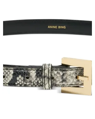 ANINE BING ニコラバックルレザーベルト - サムネイル2
