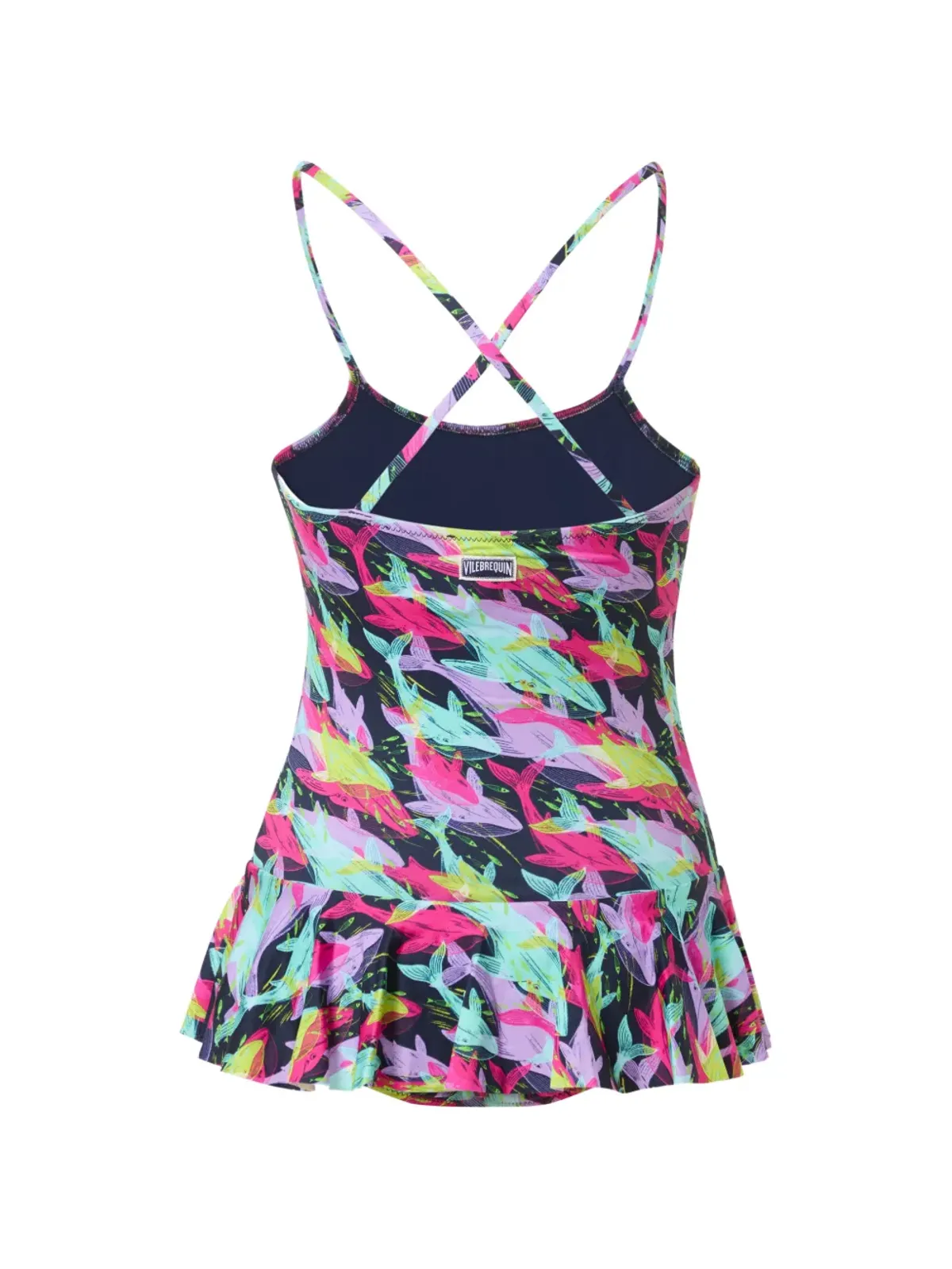 Vilebrequin Kids Whales Offset swimsuit - Blue - 画像2