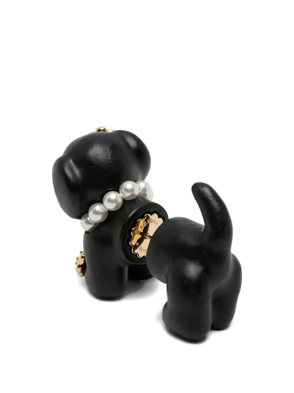 YVMIN Split Puppy earrings - Gold - 画像4