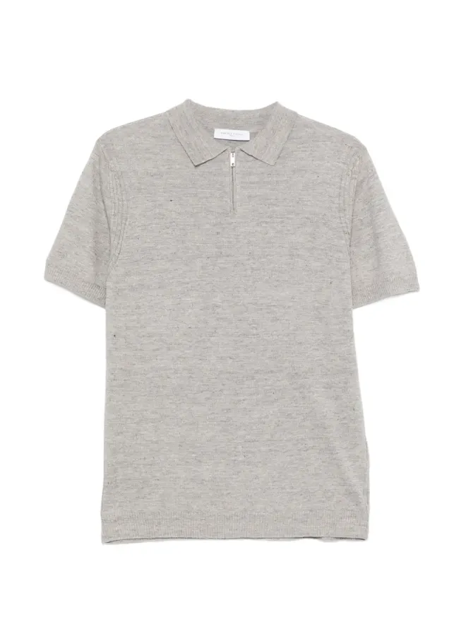 Daniele Fiesoli Daniele Fiesoli ジップポロ Tシャツ - グレーの商品画像