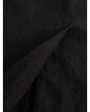 Black Crane シワ加工ボタンコート - サムネイル4