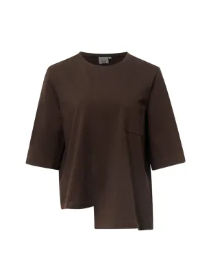 KUMANN YHJ 胸ポケット付きレイヤードTシャツ - サムネイル1