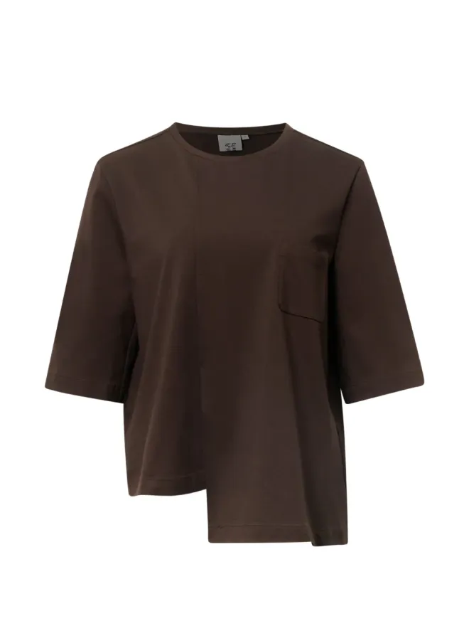 KUMANN YHJ KUMANN YHJ 胸ポケット付きレイヤードTシャツの商品画像