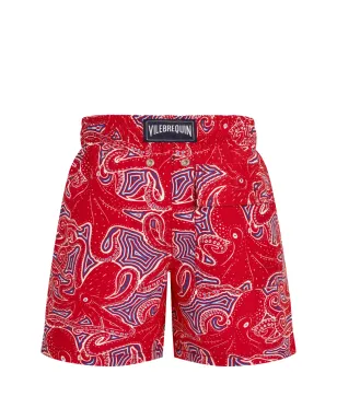 Vilebrequin Kids ヒプノクトパス スイムショーツ - Red - サムネイル2