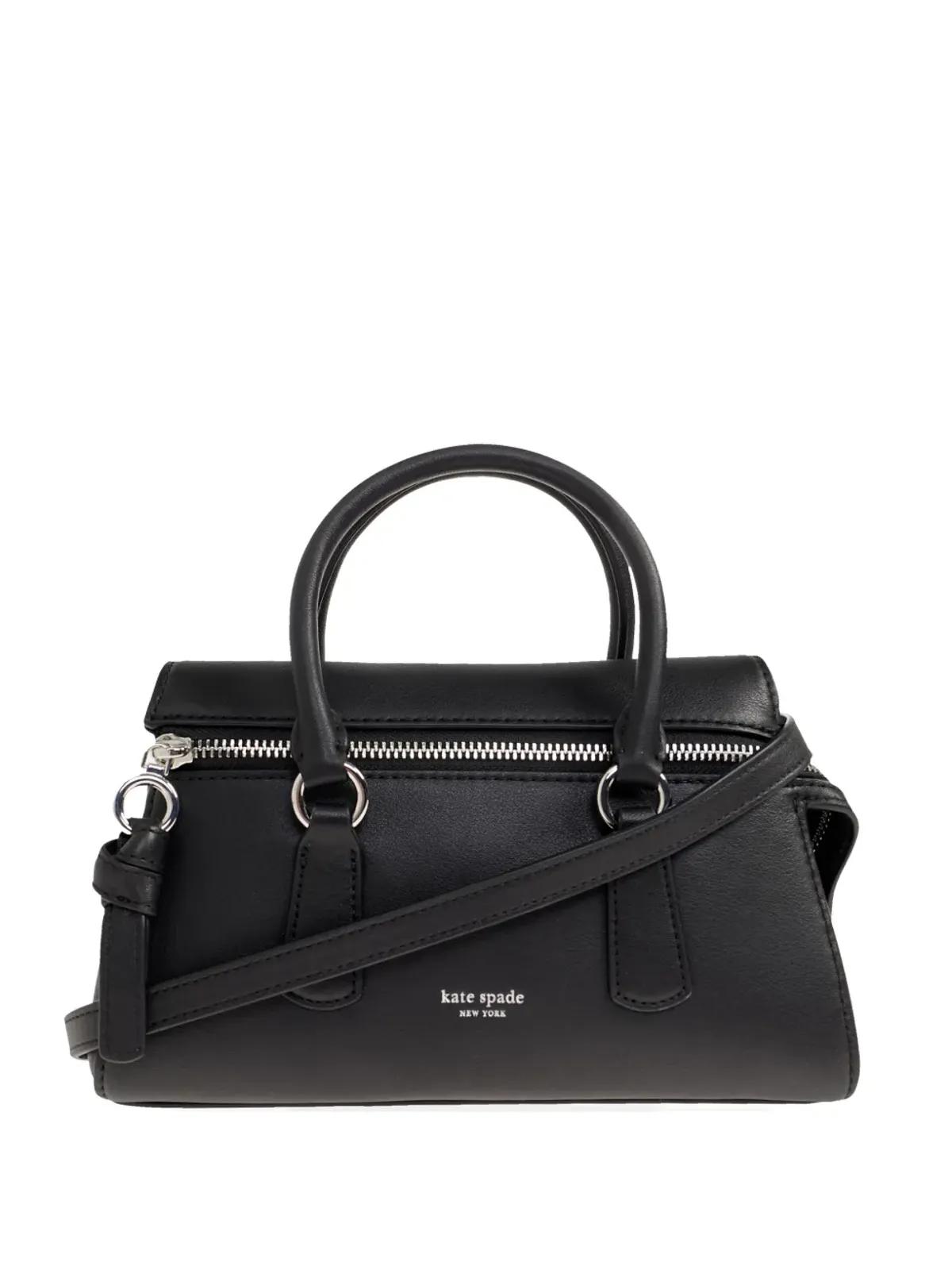 Kate Spade Bond ジップファスナー付きレザートートバッグ - 画像1