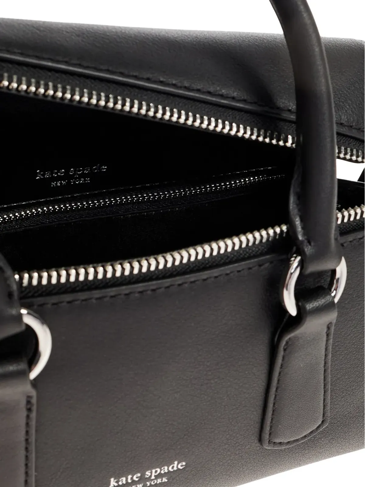 Kate Spade Bond ジップファスナー付きレザートートバッグ - 画像5