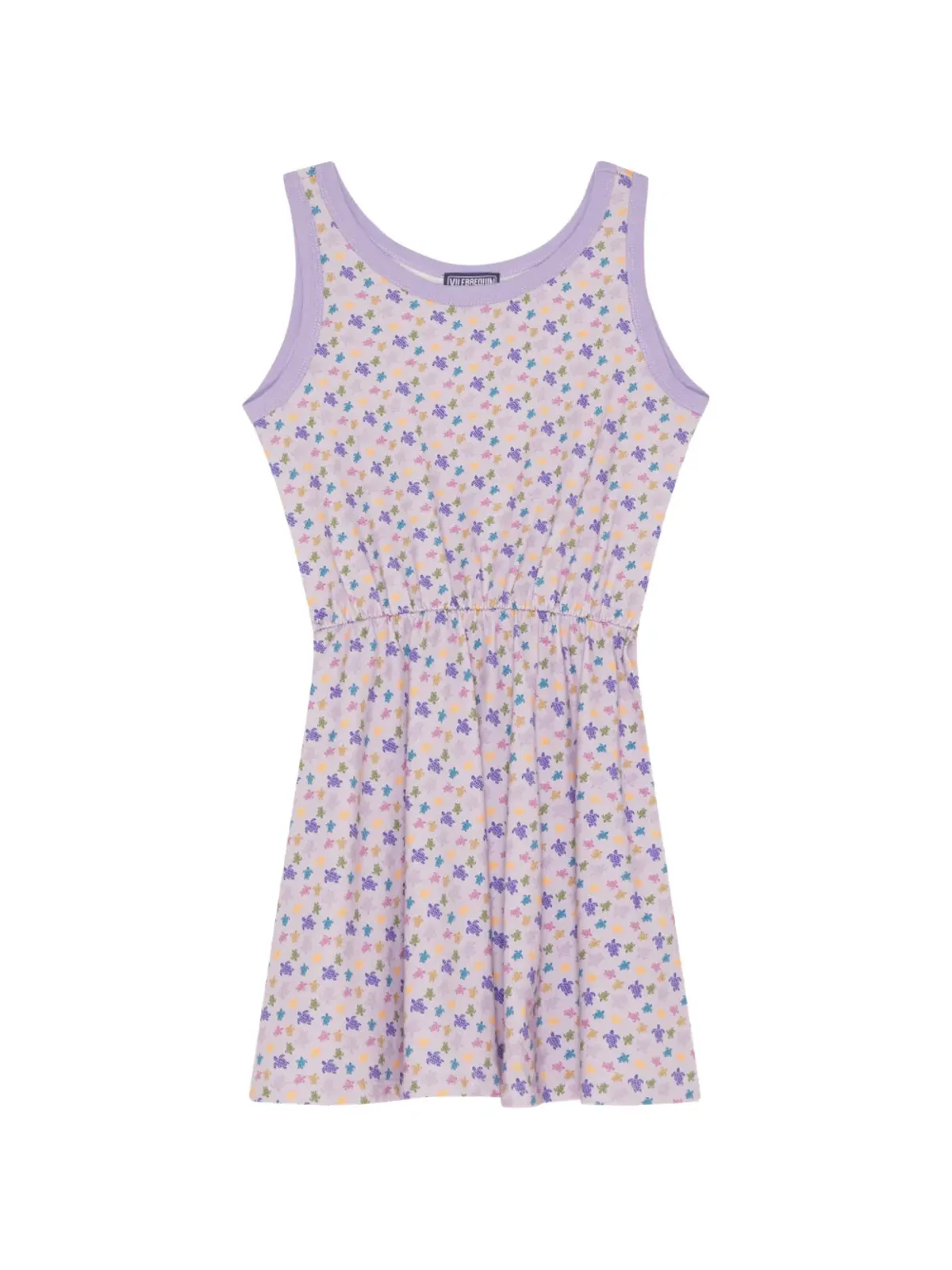 Vilebrequin Kids Micro Ronde des Tortues dress - Purple - 画像1