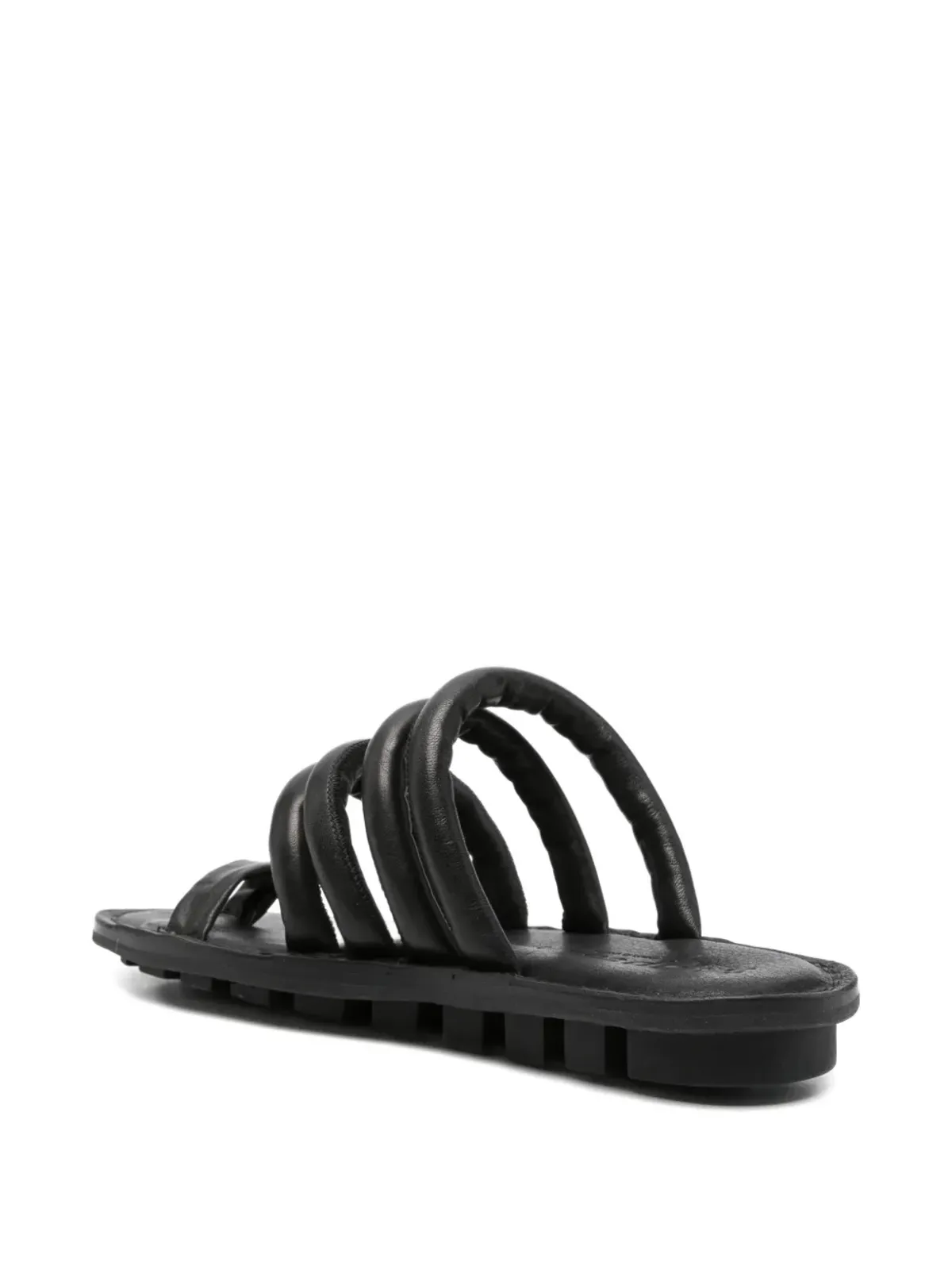 Trippen Threads tube-strap sandals - Black - 画像3