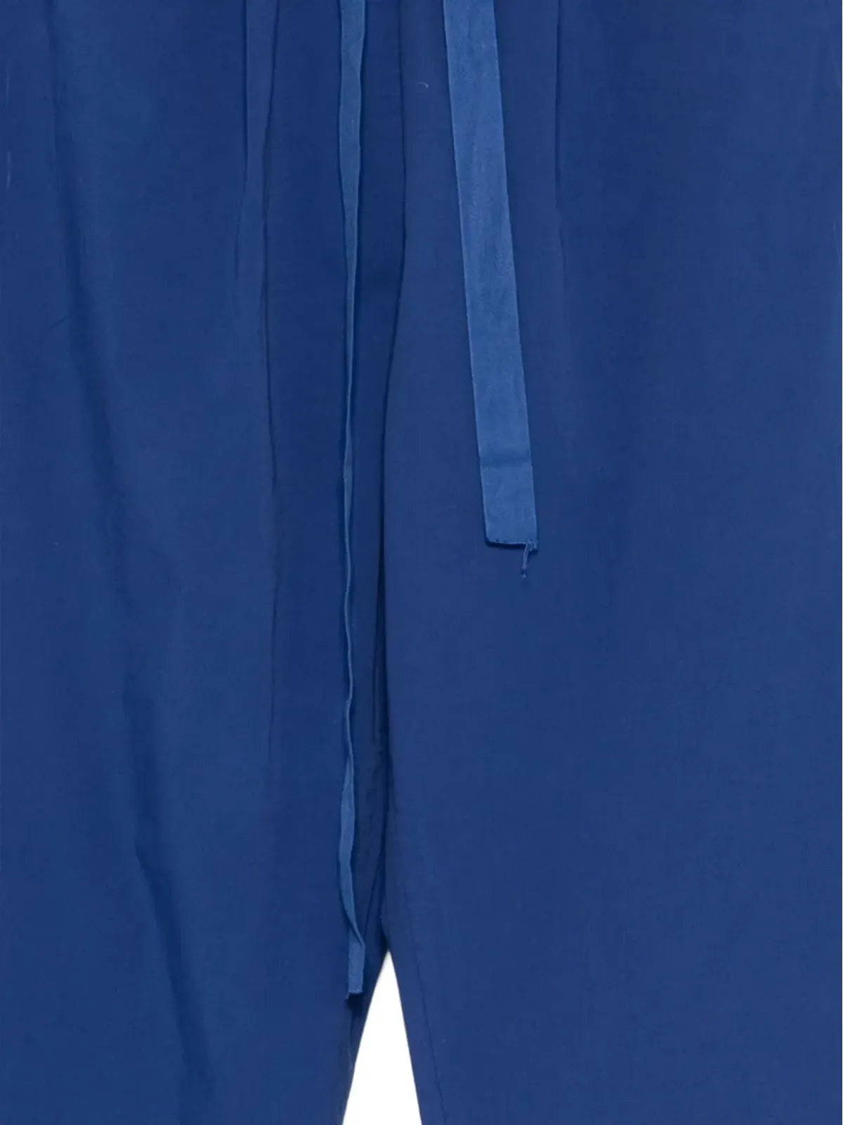 Kristensen Du Nord ドローストリング付きテーパードパンツ - Blue - 画像3