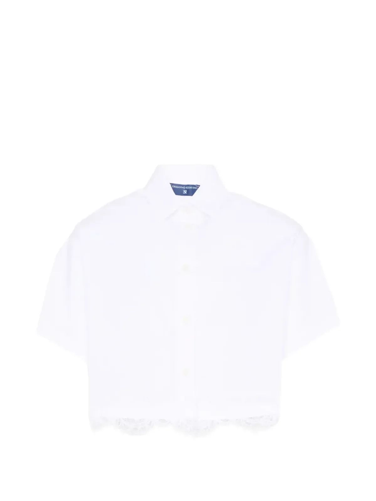 Ermanno Scervino Junior レースディテールシャツ - 画像1