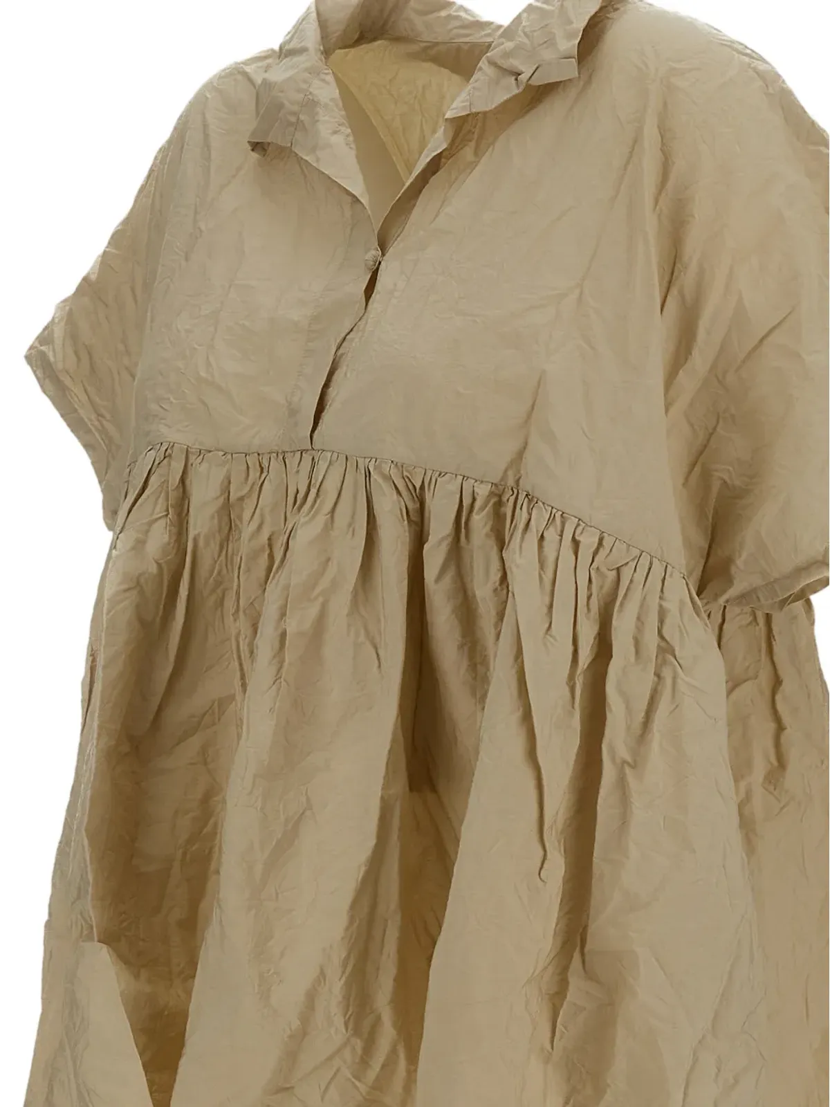 Daniela Gregis Aria crinkled-cotton shirt - 画像3