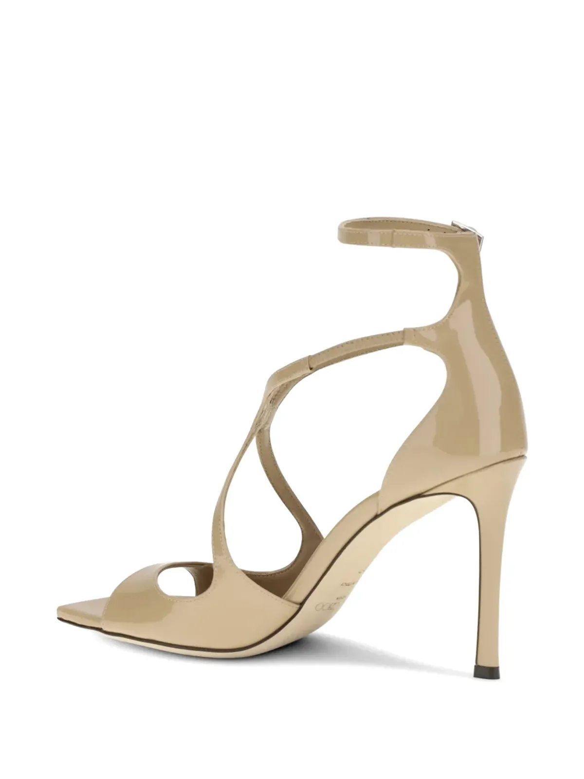 Jimmy Choo Azia 95 T-ストラップ サンダル - 画像3