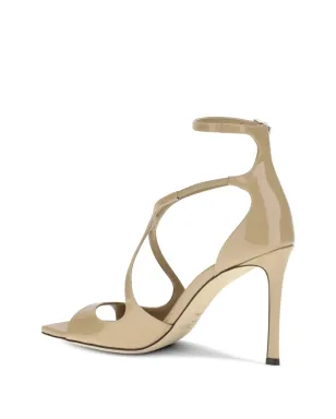 Jimmy Choo Azia 95 T-ストラップ サンダル - サムネイル3