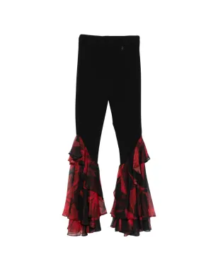 Babylone Paris ラッフル付きフレアパンツ - サムネイル1