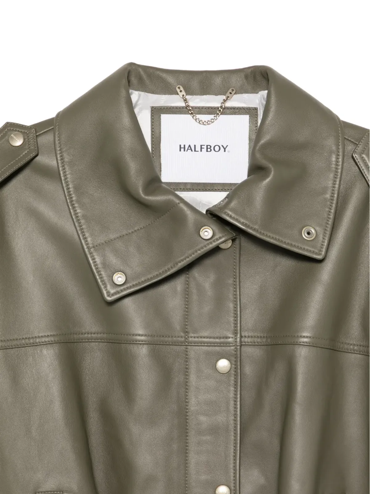 Halfboy ボタン留め襟付きジャケット - 画像3
