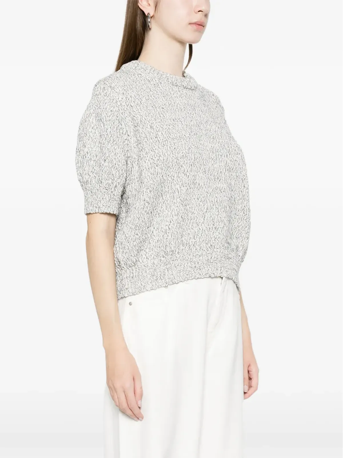Drykorn Sanidy short-sleeve top - Neutrals - 画像3