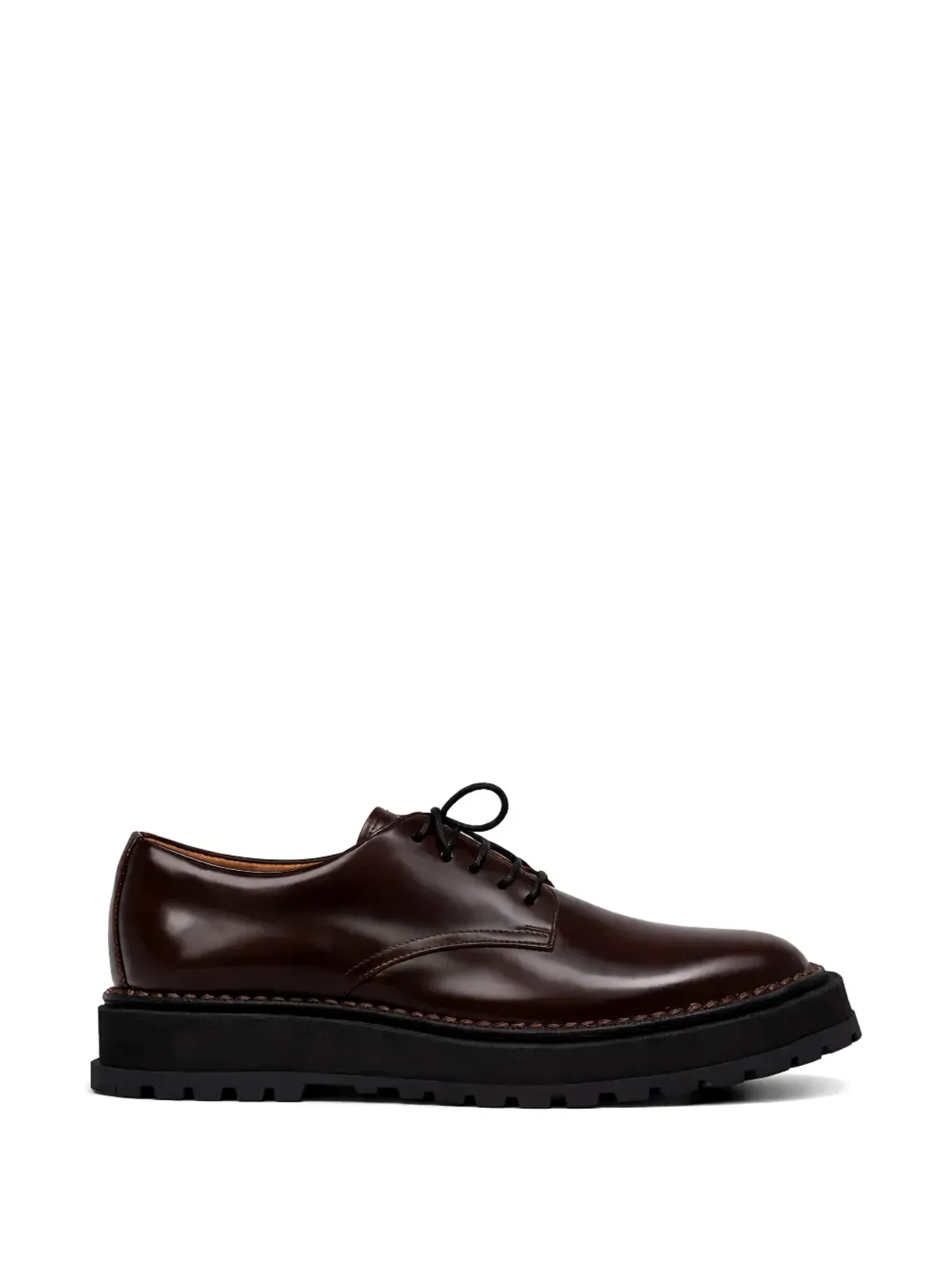 Buttero Aedi Derby Shoes - Brown - 画像1