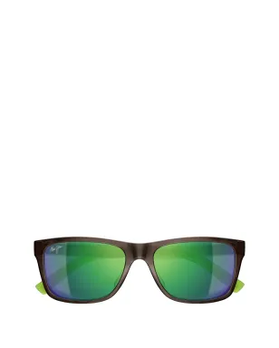 Maui Jim コウェロ スクエアフレーム サングラス - サムネイル1