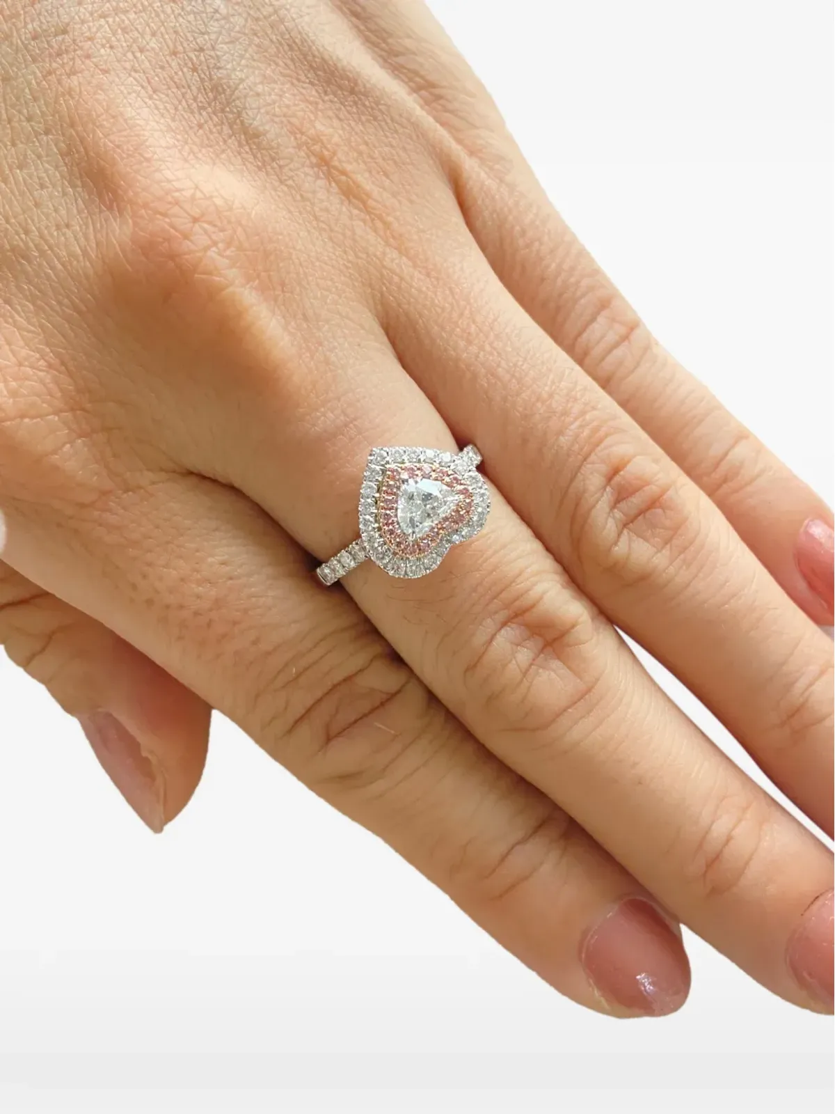 HYT Jewelry ハートモチーフ ダイヤモンド リング - 画像2
