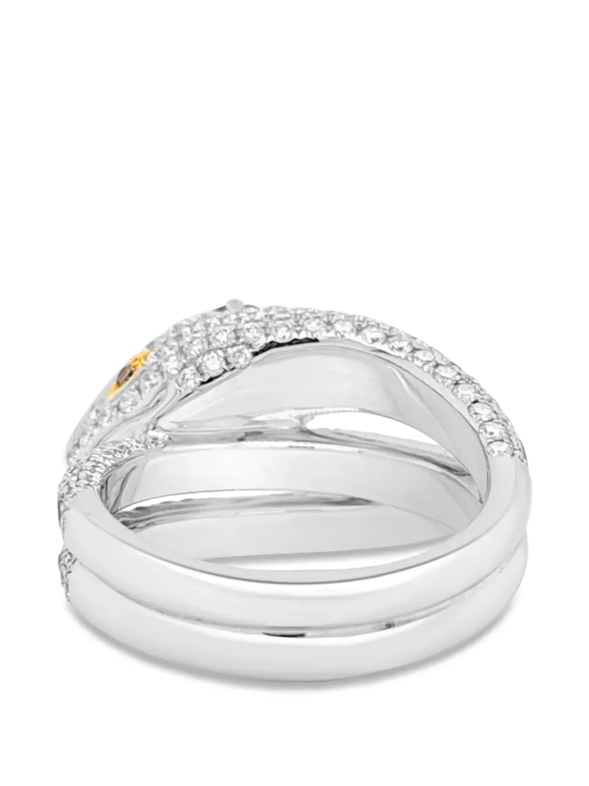 HYT Jewelry Serpentine diamond ring - Silver - 画像2
