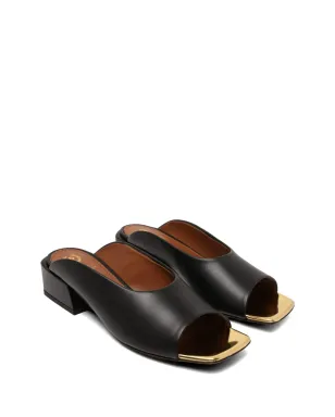 Pollini オープントゥレザーサンダル - サムネイル2