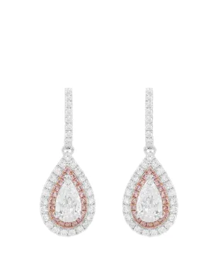 HYT Jewelry ダイヤモンド ドロップ ピアス - サムネイル1