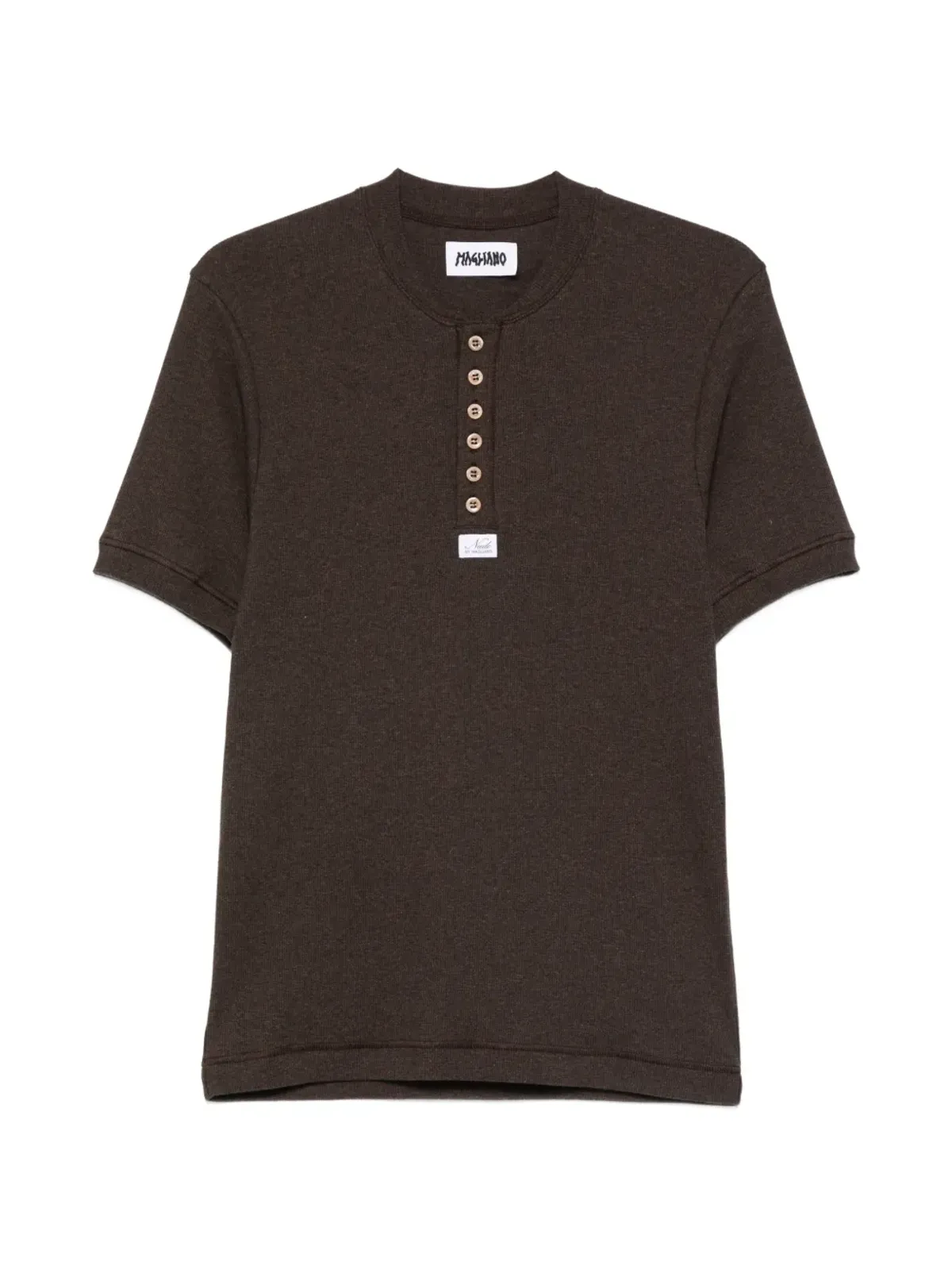 Magliano ボタン開きTシャツ - 画像1