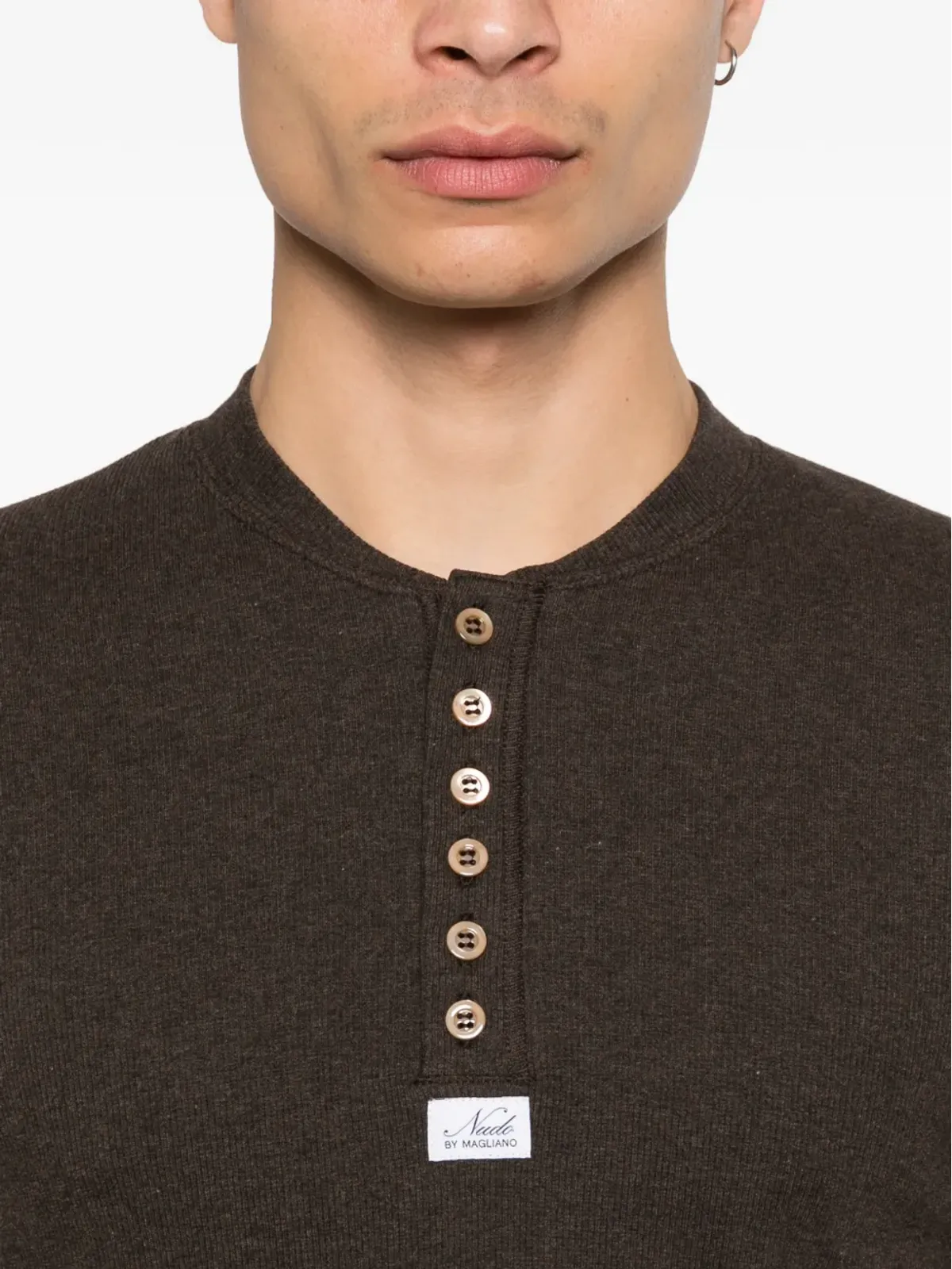 Magliano ボタン開きTシャツ - 画像5