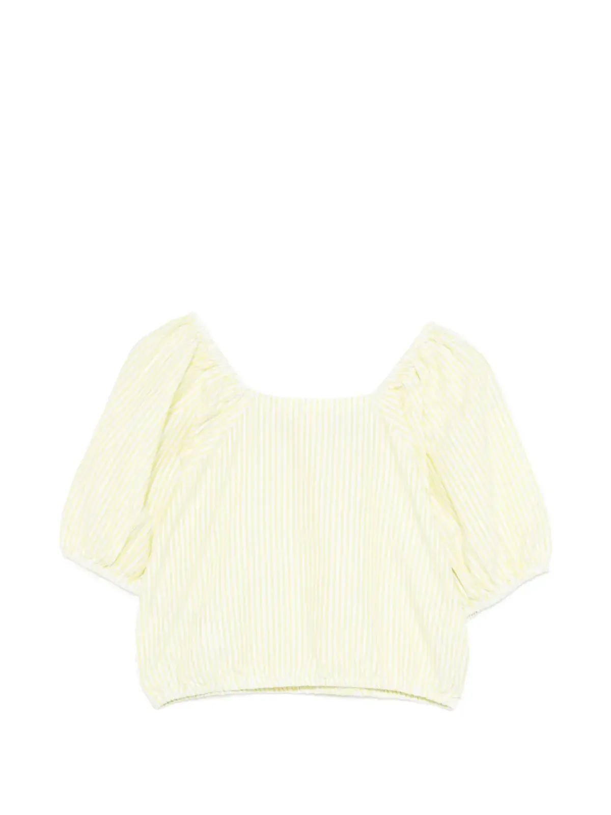 American Outfitters Kids ストライプ柄パフスリーブシャツ - 画像2