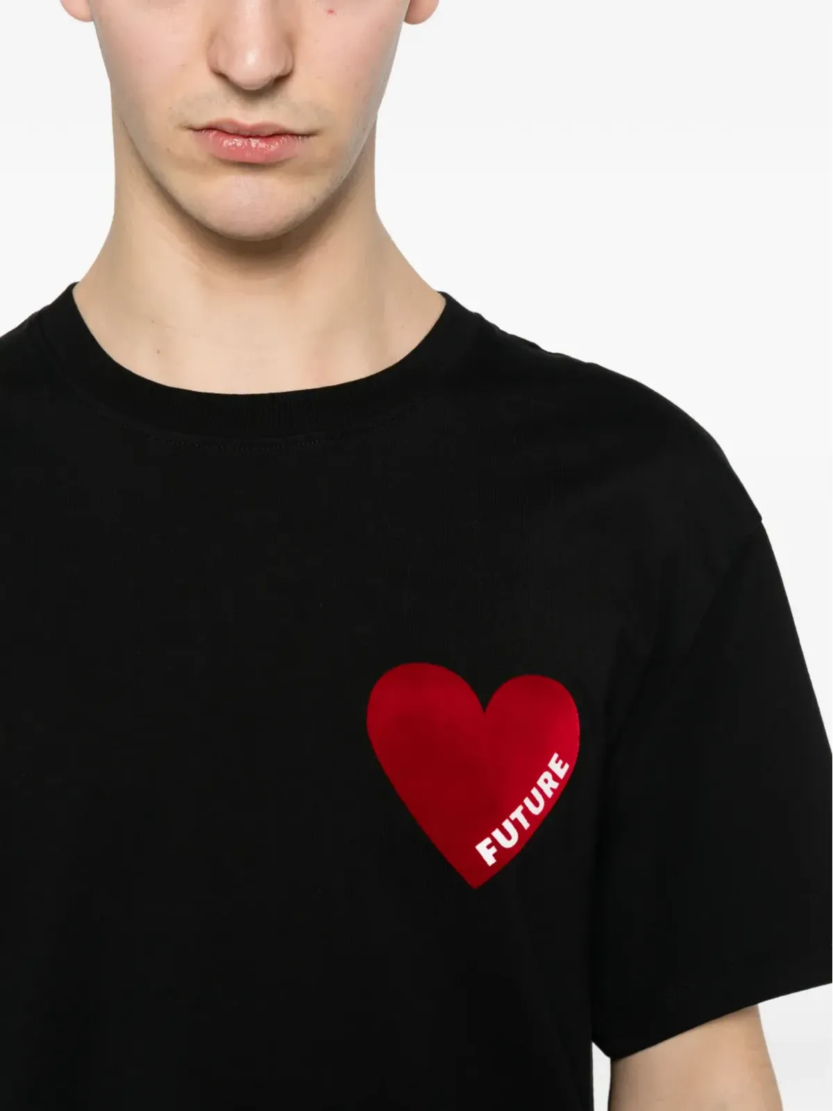 FROM FUTURE ハートモチーフTシャツ - 画像5