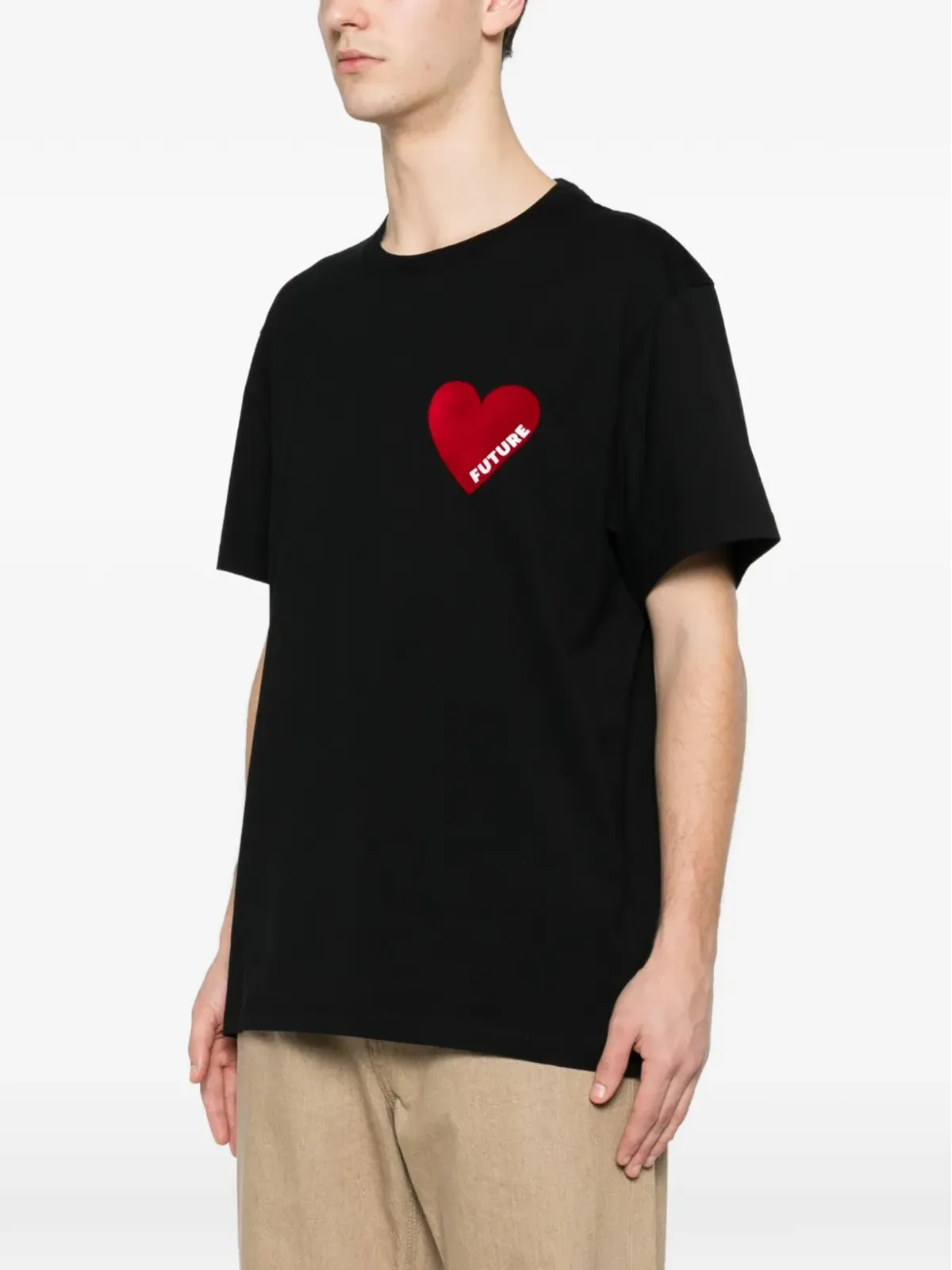 FROM FUTURE ハートモチーフTシャツ - 画像3